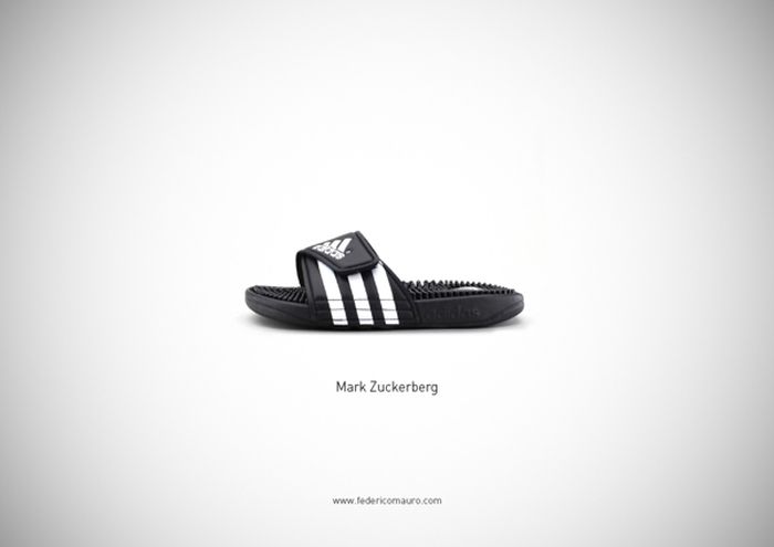 Famous shoes project by Federico Mauro