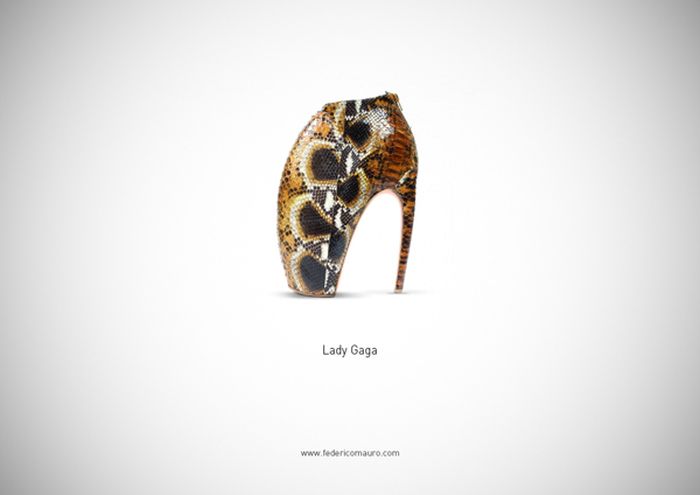 Famous shoes project by Federico Mauro