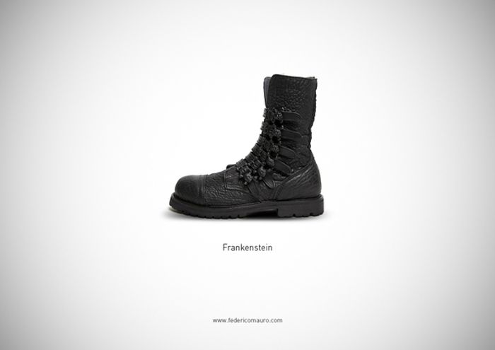 Famous shoes project by Federico Mauro