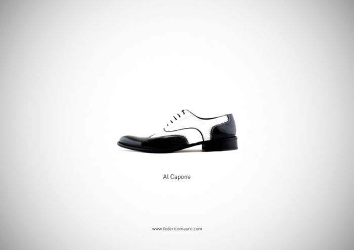 Famous shoes project by Federico Mauro