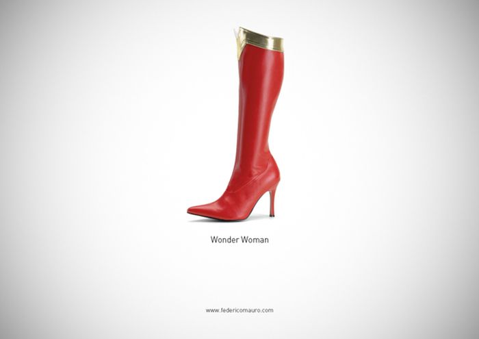 Famous shoes project by Federico Mauro