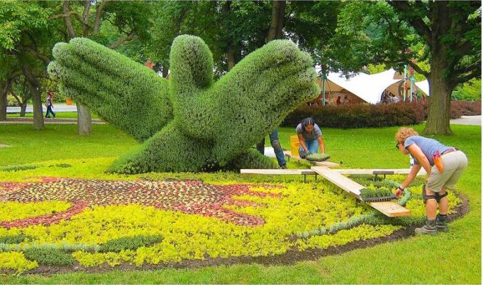 Montreal International Mosaicultures 2013 Show Exhibition, Montreal Botanical Garden, Quebec, Canada