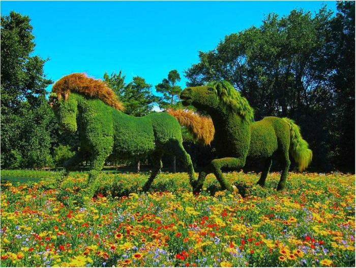 Montreal International Mosaicultures 2013 Show Exhibition, Montreal Botanical Garden, Quebec, Canada