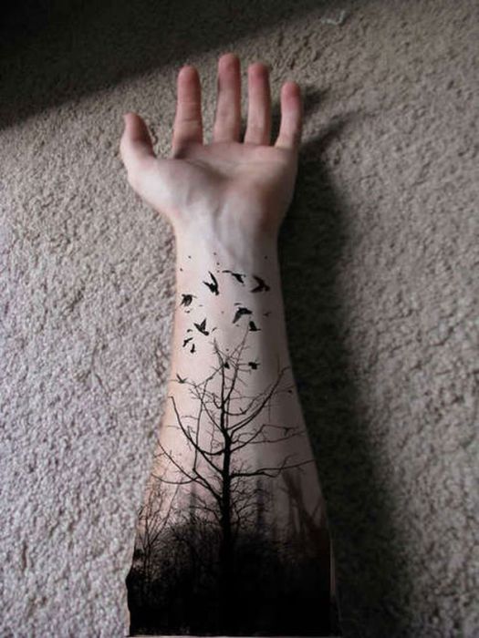 nature tattoo