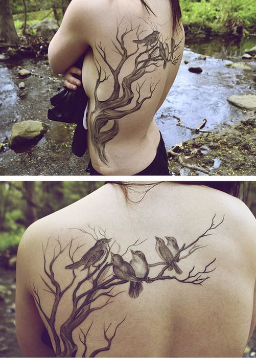 nature tattoo