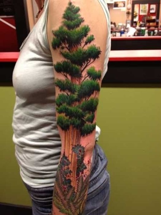 nature tattoo