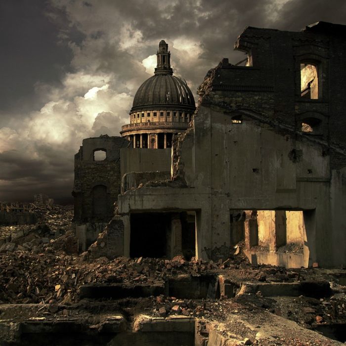 Post-apocalyptic world by Michał Karcz