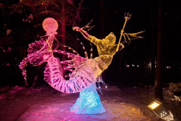 World Ice Art Championships 2013, Fairbanks, Alaska