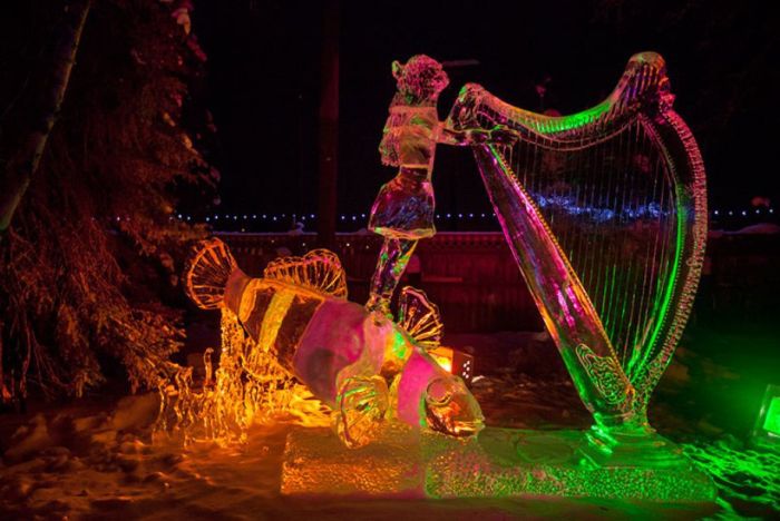 World Ice Art Championships 2013, Fairbanks, Alaska