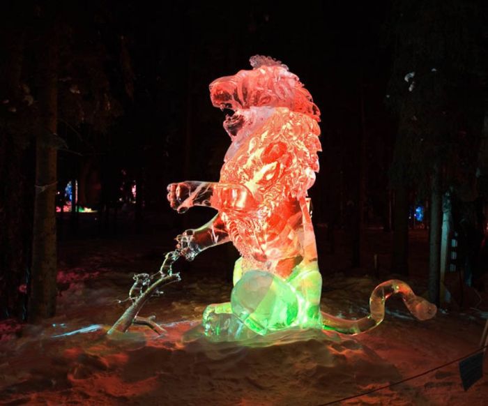 World Ice Art Championships 2013, Fairbanks, Alaska