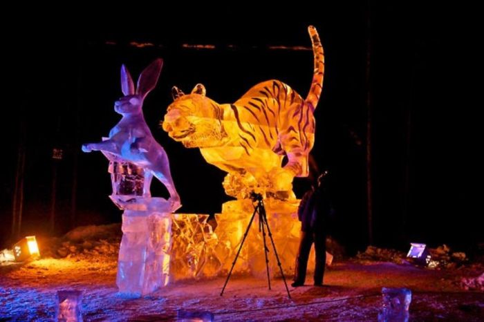 World Ice Art Championships 2013, Fairbanks, Alaska