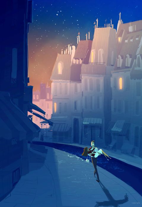 Illustration moments by Pascal Campion