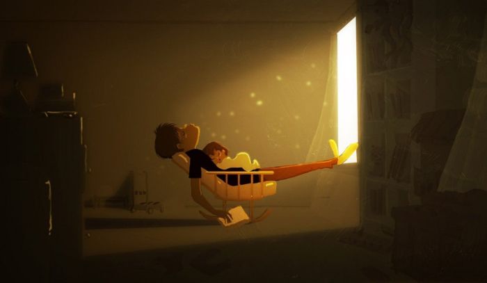 Illustration moments by Pascal Campion