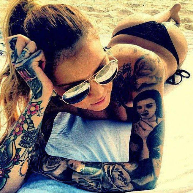 tattoo girl