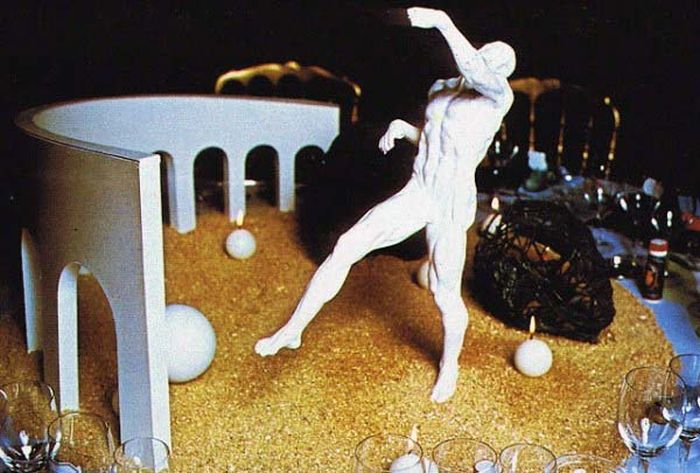 Surrealist Ball at Ferrières, 1972, Château de Ferrières, France
