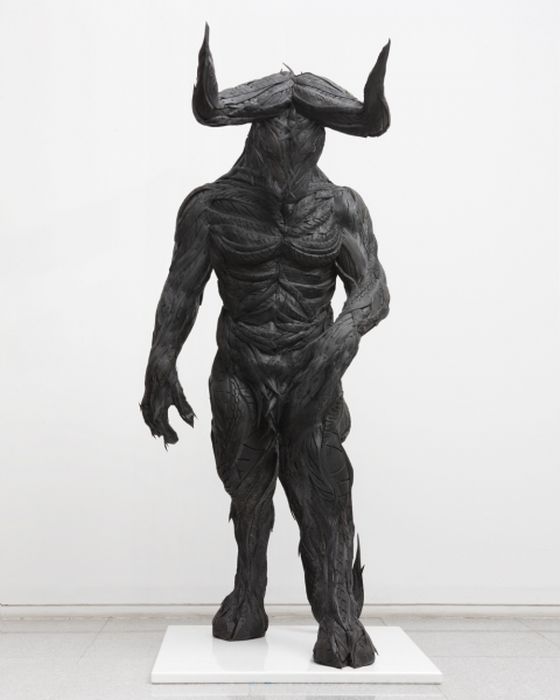 Mutation of contemporary sculptures by Yong Ho Ji