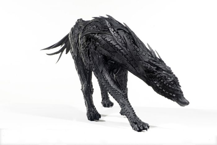 Mutation of contemporary sculptures by Yong Ho Ji