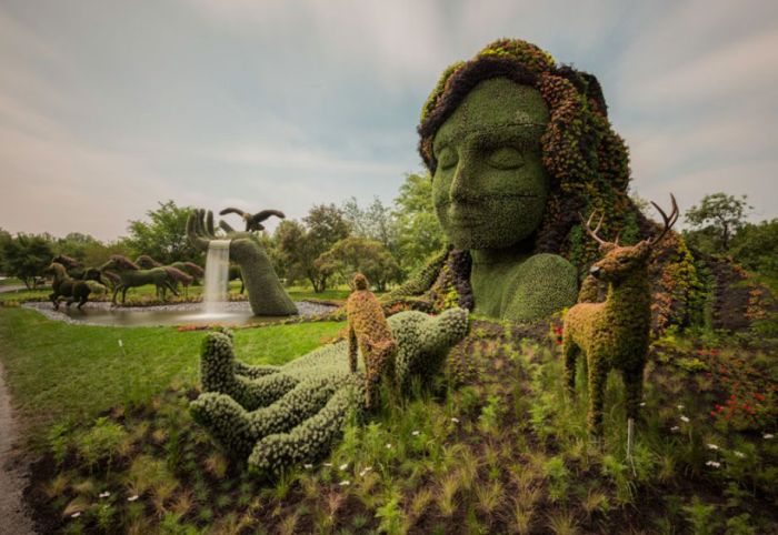 Montreal International Mosaicultures 2013 Show Exhibition, Montreal Botanical Garden, Quebec, Canada