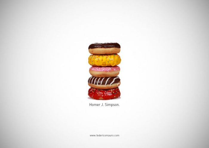 Famous Food & Drinks by Federico Mauro