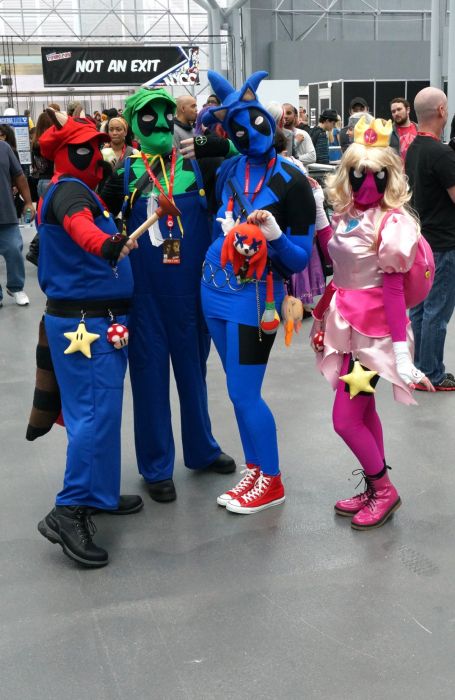 Cosplay costumes, New York Comic-Con 2012, New York City, United States