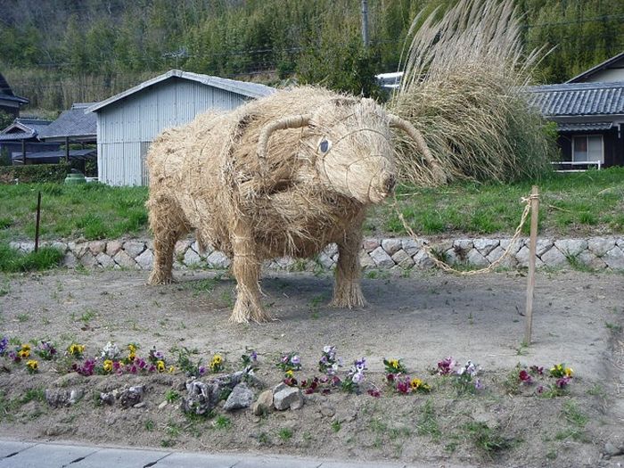straw art