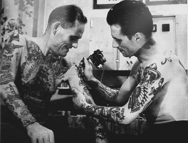 History: creative tattoo of the past