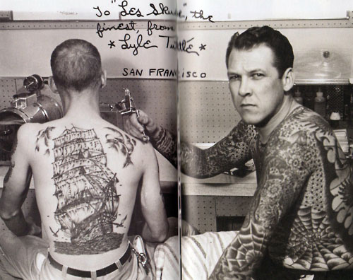 History: creative tattoo of the past