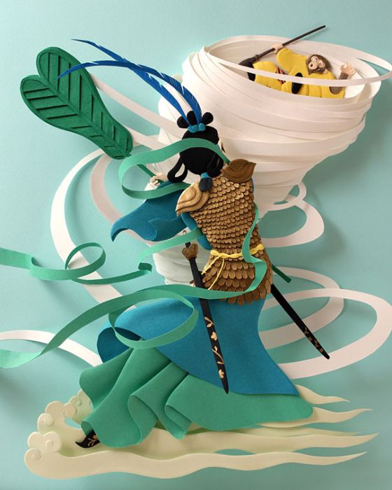 creative paper craft art