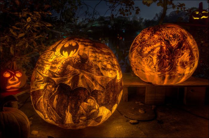 pumpkin carving art