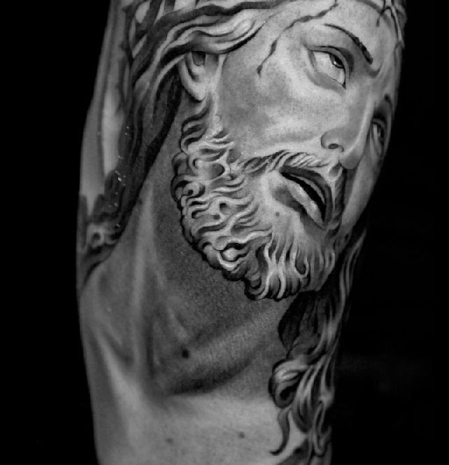 Black and Gray tattoos by Jun Cha