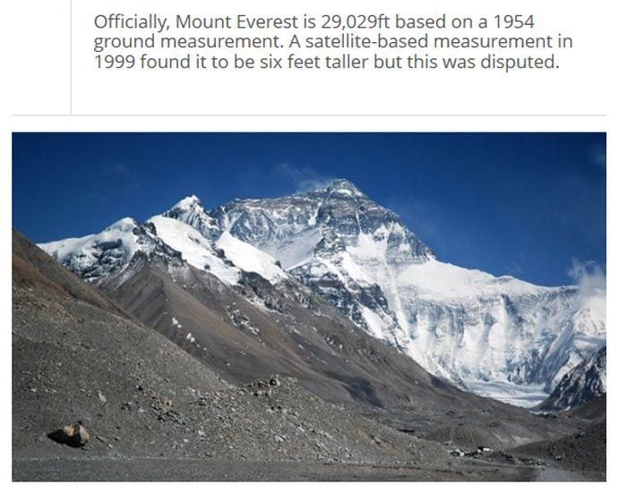 interesting facts about mount everest