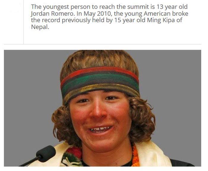 interesting facts about mount everest