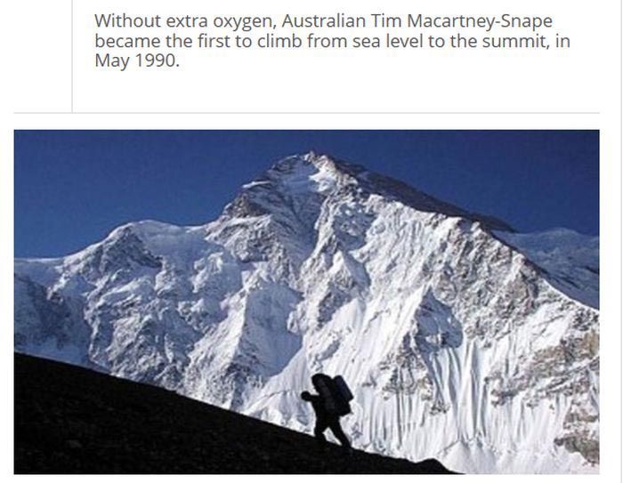 interesting facts about mount everest