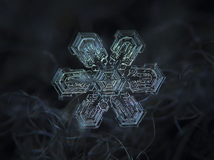 Snowflakes macro photography by Alexey Kljatov