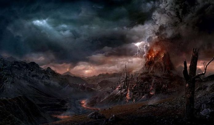 Matte paintings by Sarel Theron