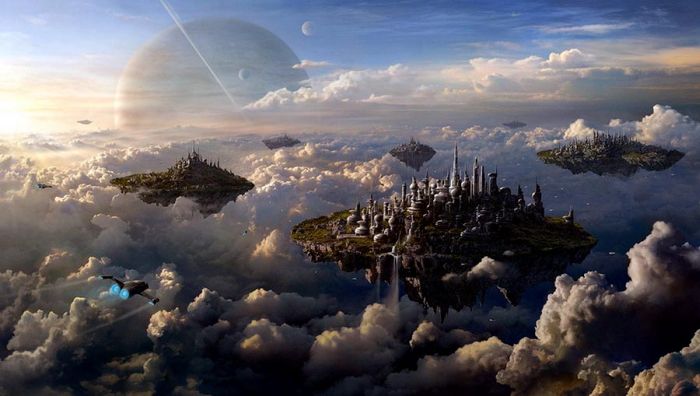 Matte paintings by Sarel Theron