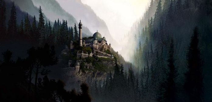 Matte paintings by Sarel Theron