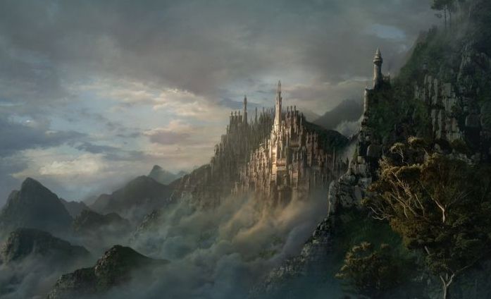 Matte paintings by Sarel Theron