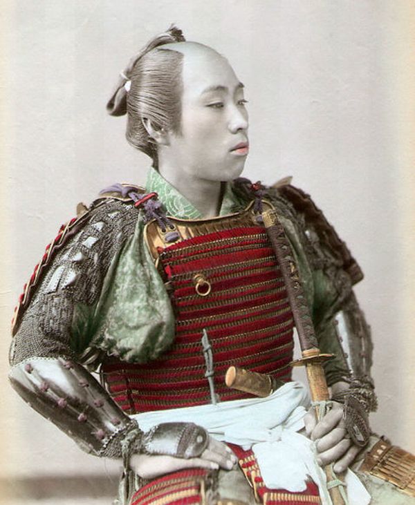 History: Samurai portrait