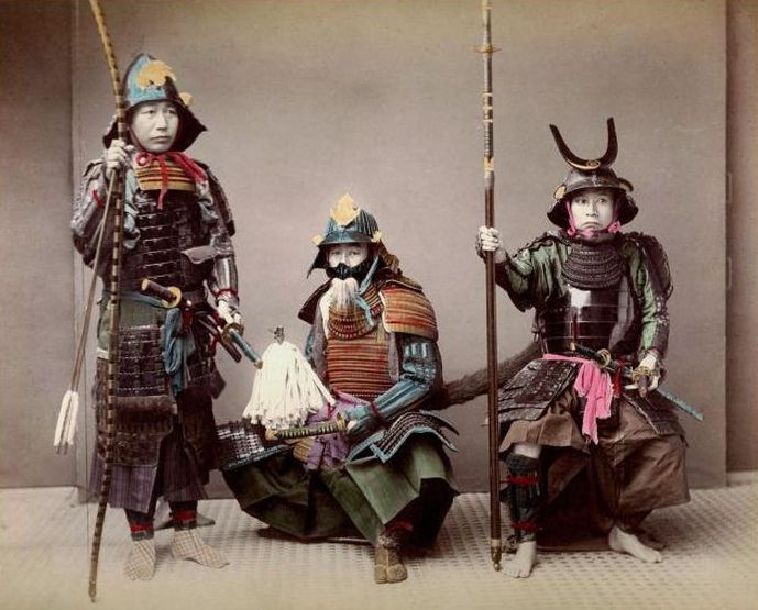 History: Samurai portrait