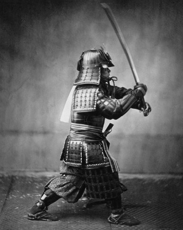 History: Samurai portrait