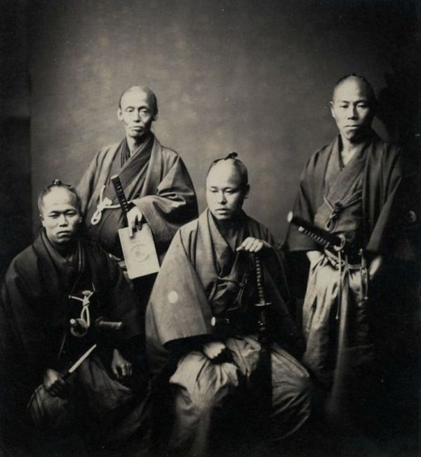 History: Samurai portrait