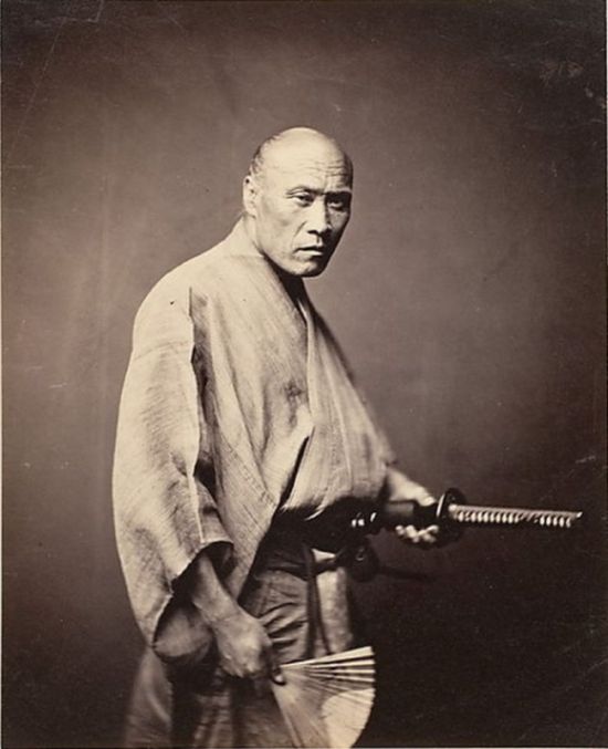 History: Samurai portrait