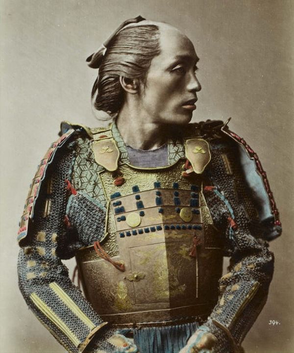 History: Samurai portrait