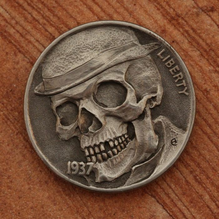 hobo nickel art coin