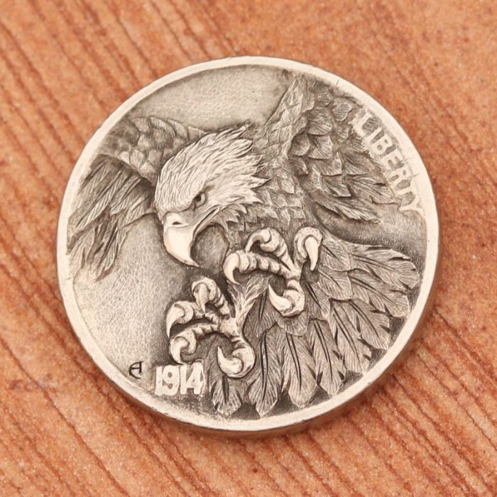 hobo nickel art coin