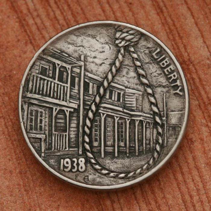 hobo nickel art coin