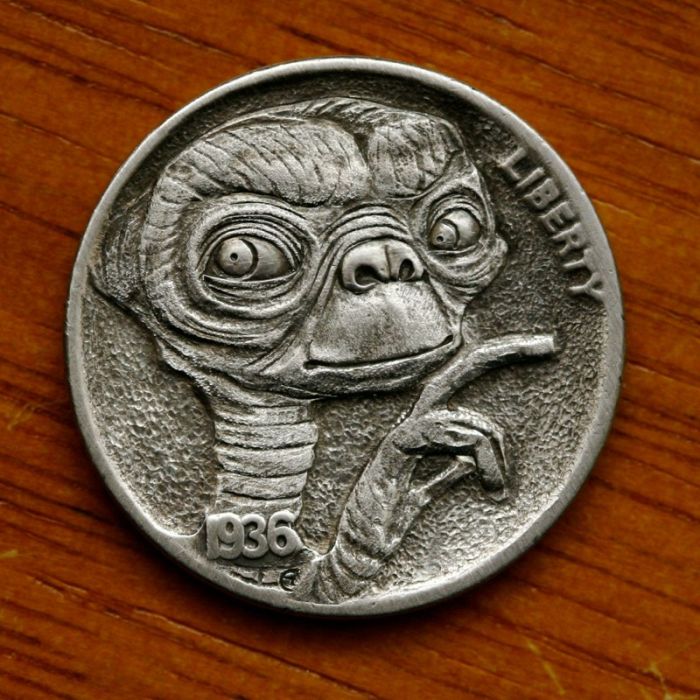 hobo nickel art coin