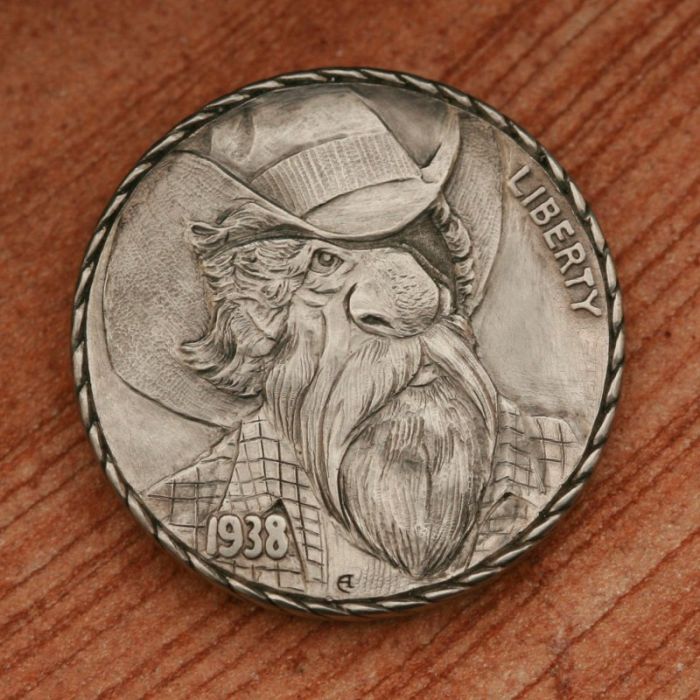 hobo nickel art coin