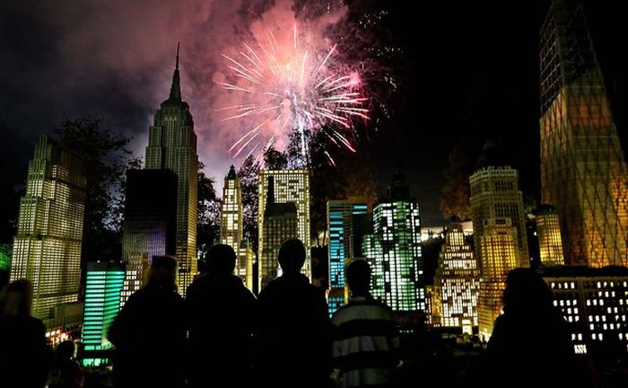 new year 2014 fireworks around the world